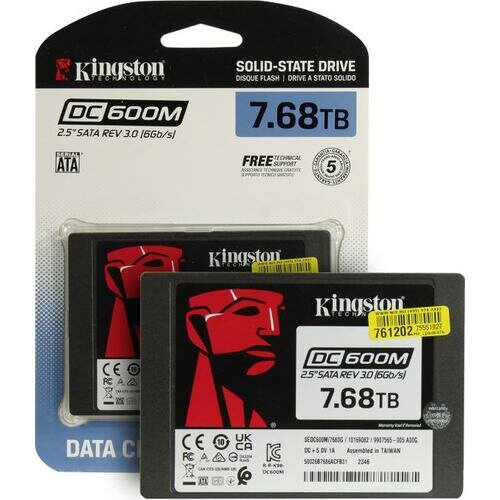 SSD Kingston DC600M SEDC600M/7680G