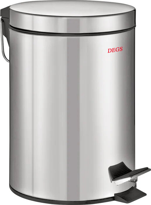 фото Ведро-контейнер DEGS Classic для мусора с педалью 12л