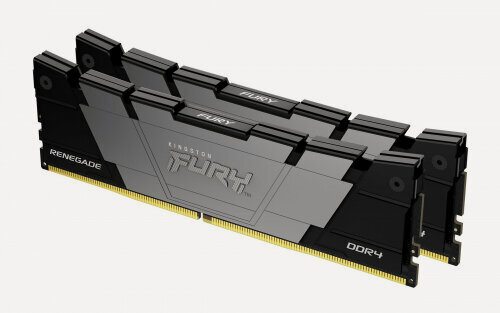 Изображение товара Оперативная память Kingston DDR4 16Gb (2x8Gb) 4266MHz pc-34200 FURY Renegade Black XMP CL19 1.4V (KF442C19RB2K2/16)