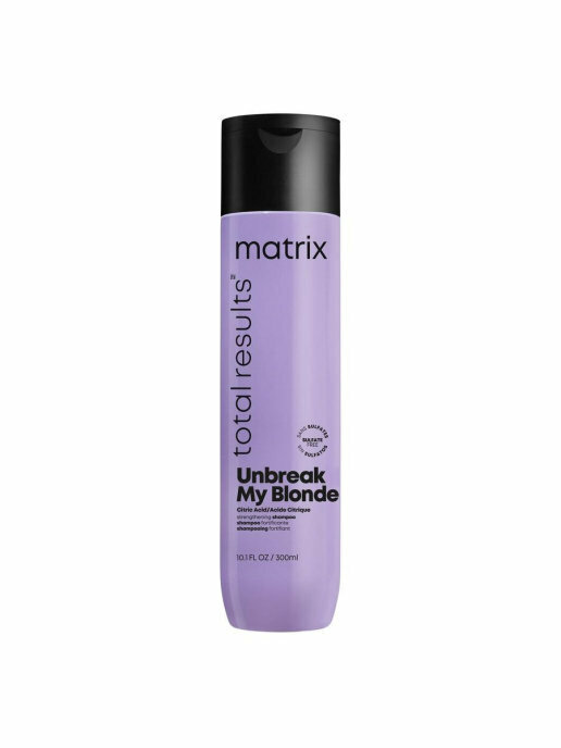 Matrix Total Results Шампунь для волос Unbreak My Blonde, укрепляющий для осветленных волос, 300 мл