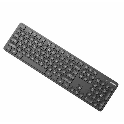 Клавиатура беспроводная с русской раскладкой UGREEN KU004 15219 24 GHz Wireless Keyboard Цвет черный 369900₽