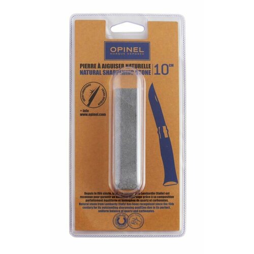 Камень Opinel для заточки ножей Natural Lombardy Italy 1550₽