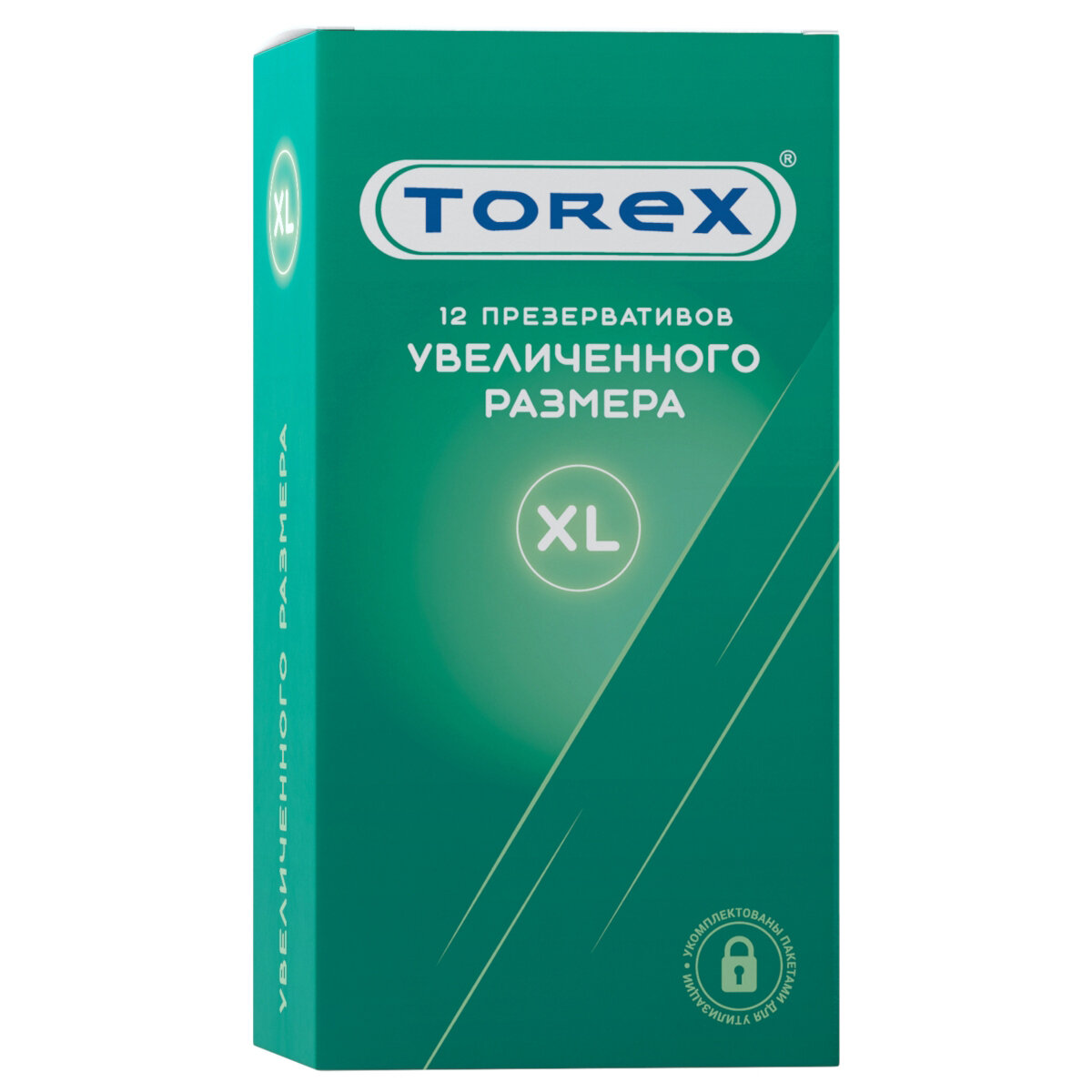 Презервативы большого размера гладкие Torex, 12 шт