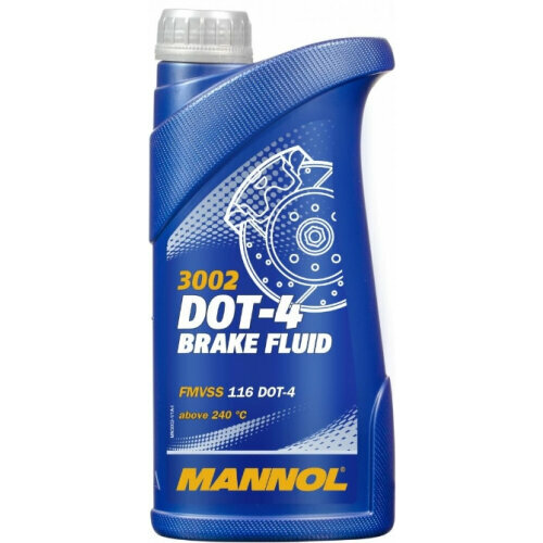 фото Тормозная жидкость mannol dot-4 910 г