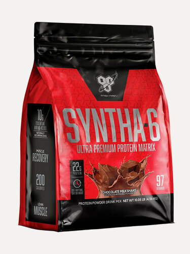 Изображение товара Многокомпонентный протеин БСН - Синта-6 (10,05 фунта) Шоколадный Молочный Коктейль / BSN Syntha-6 (10,05 lb) Chocolate Milkshake