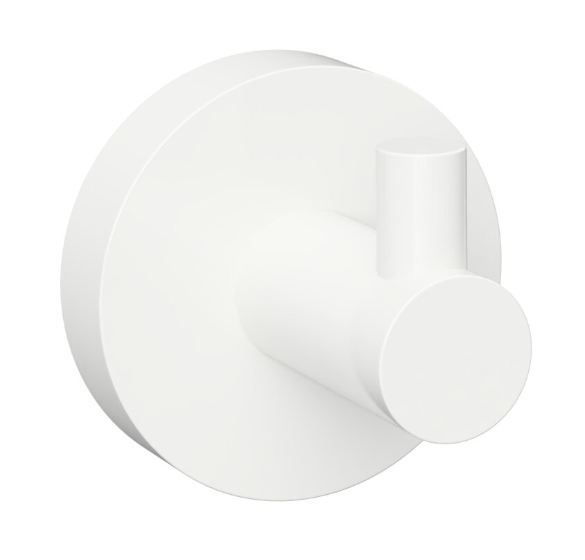 BEMETA WHITE Крючок 104106024 белый матовый