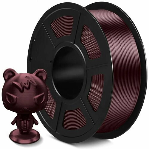 TPU Silk пластик Sunlu 1,75мм 1кг (Бордовый)