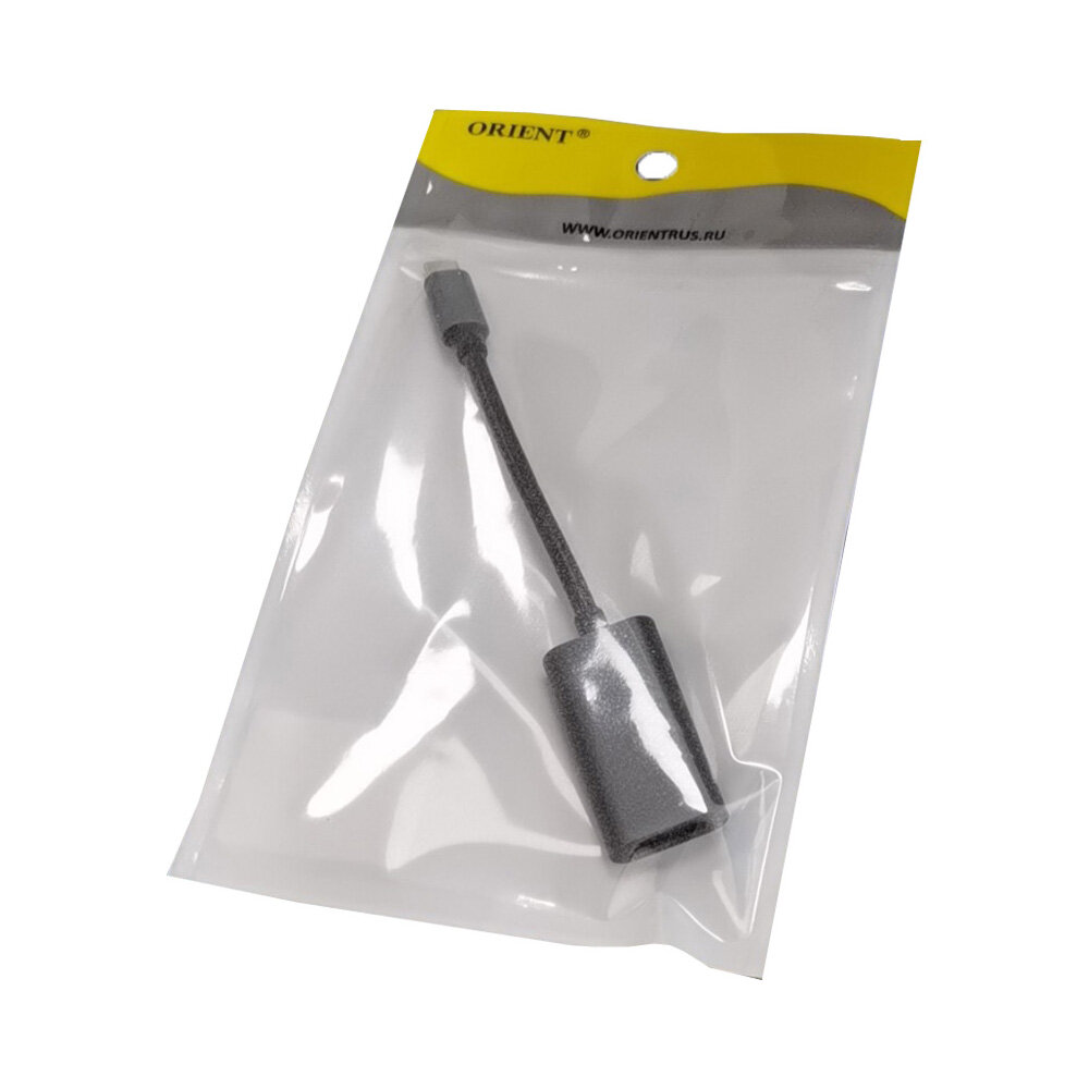 Видеоадаптер 4K USB 3.1 Type-C -> HDMI F | ORIENT C025 — фото 1