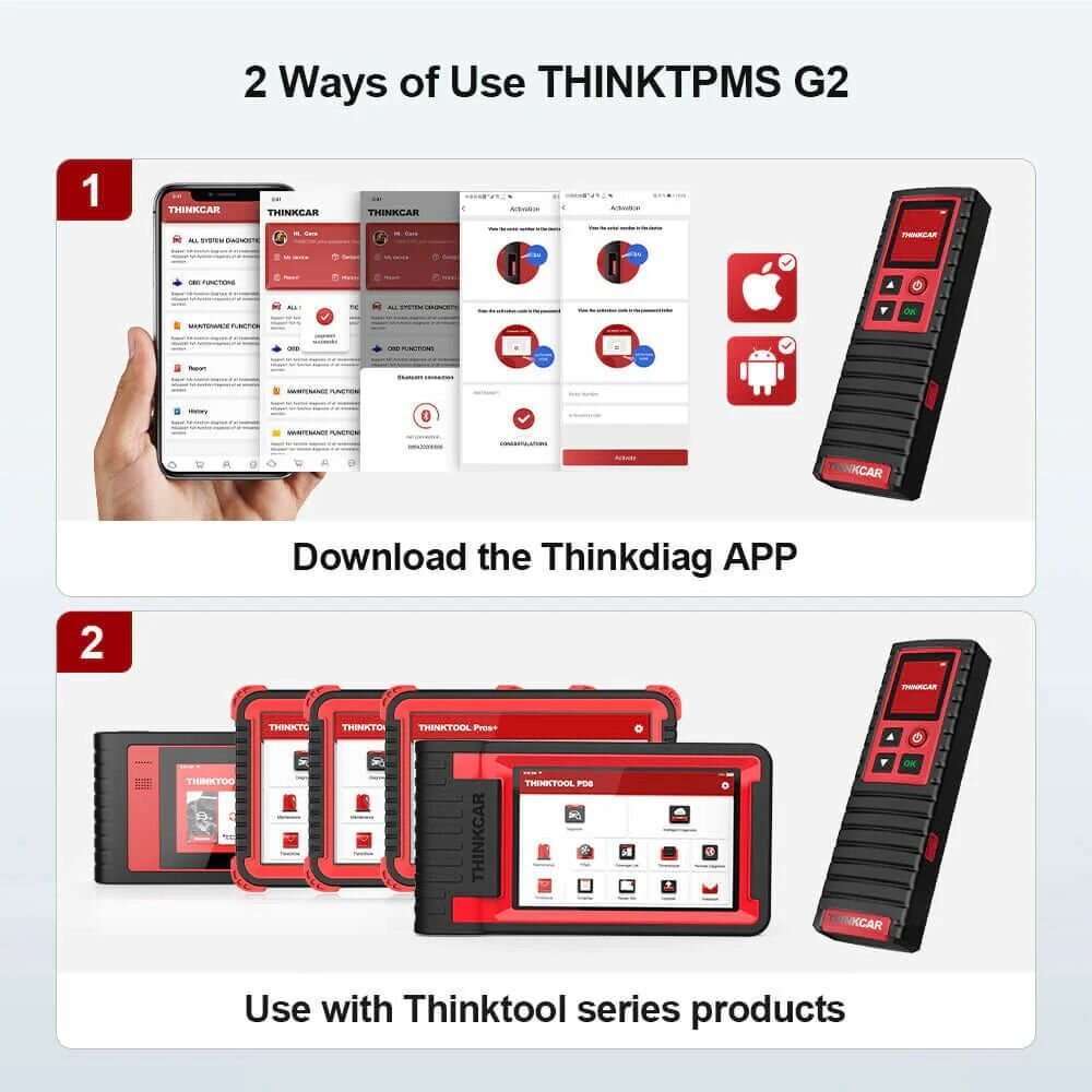 Диагностический автосканер THINKCAR TPMS G2 TPMS — фото 1