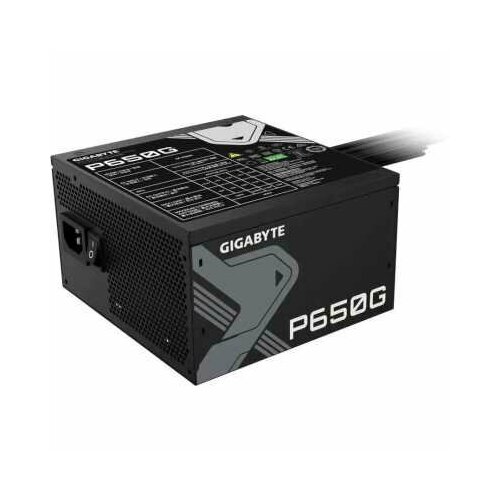 Блок питания Gigabyte ATX 650W GP-P650G 80+ gold (20+4pin) APFC 120mm fan 6xSATA RTL