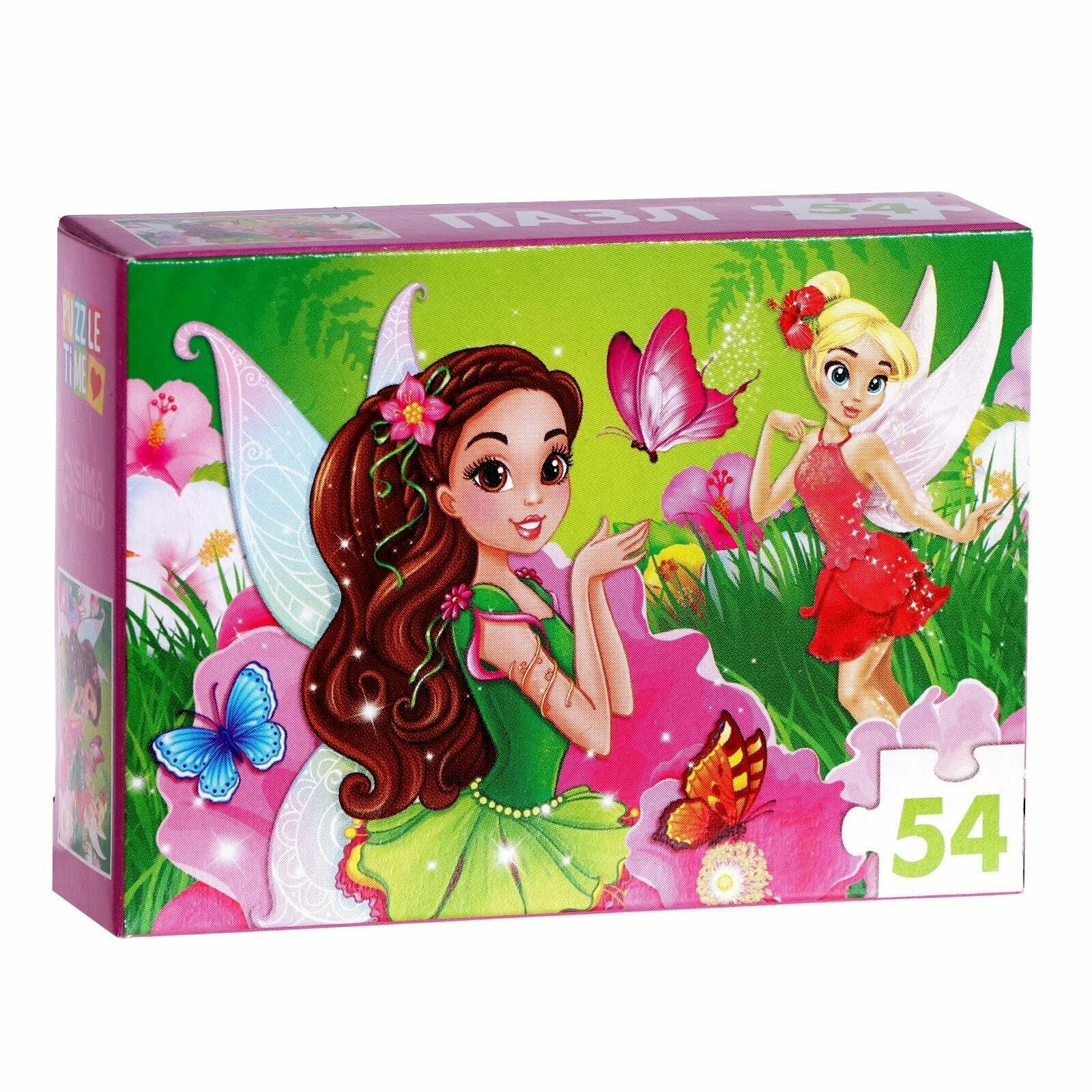 Пазл детский Puzzle Time "Принцессы и феи №5", 54 элемента, от 3 лет