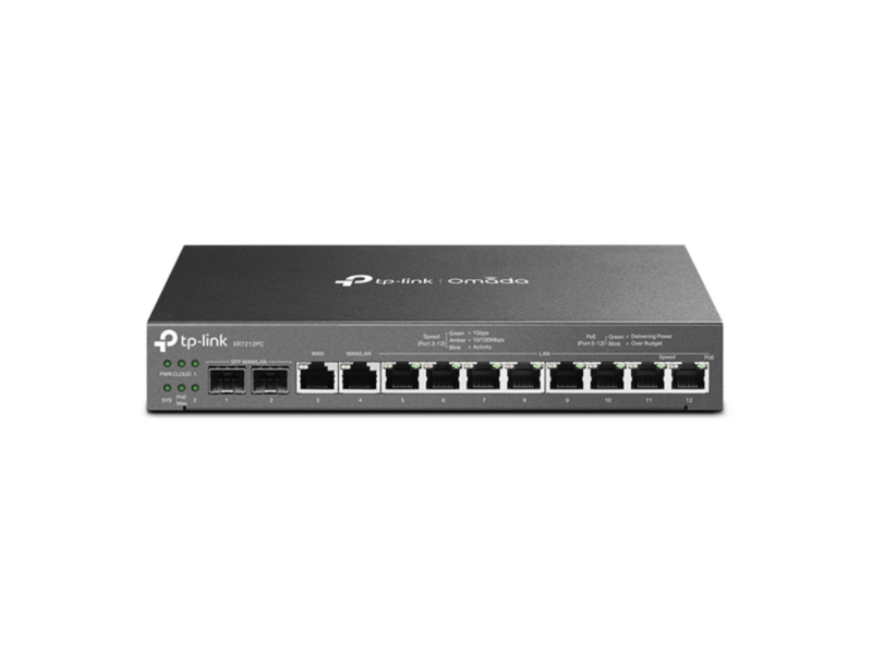 Межсетевой экран TP-Link ER7212PC 10/100/1000BASE-TX/SFP черный