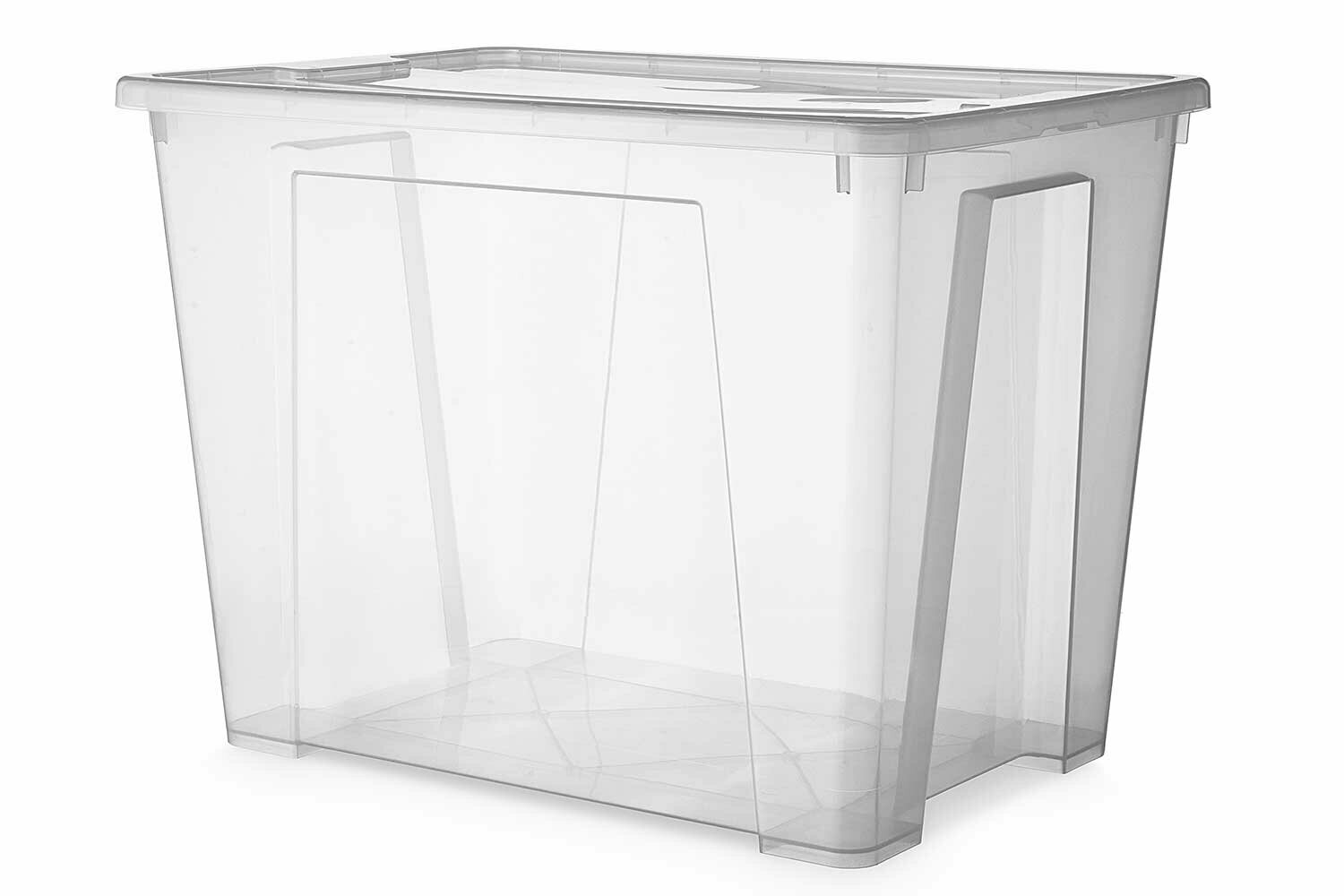 Контейнер с крышкой HOFF Basic для хранения вещей 56x42x39 см, 65 л
