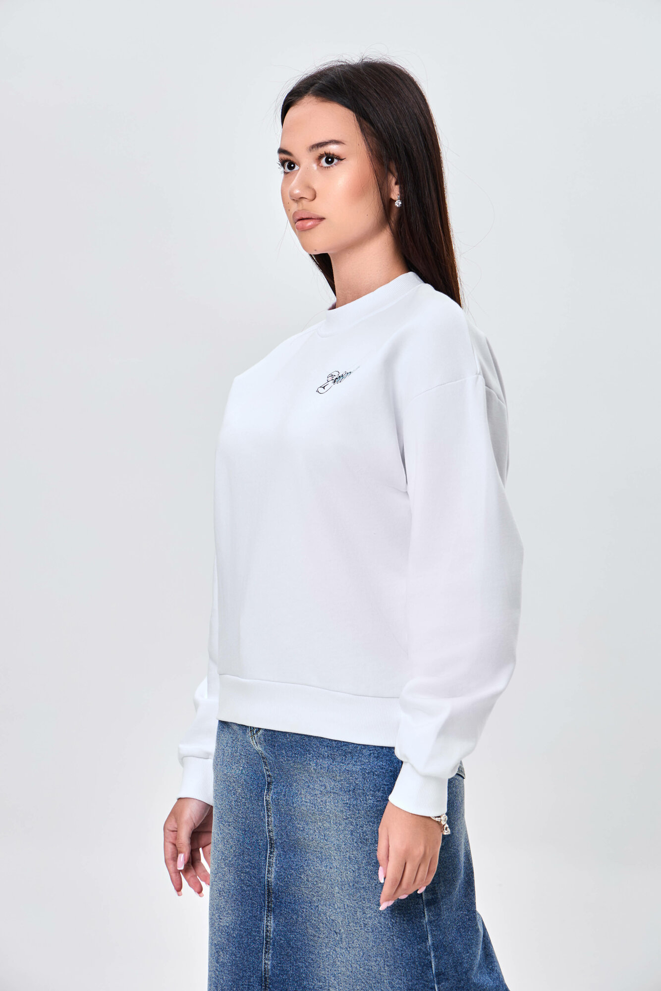 Свитшот TERRA PRO, размер S, , white — фото 1