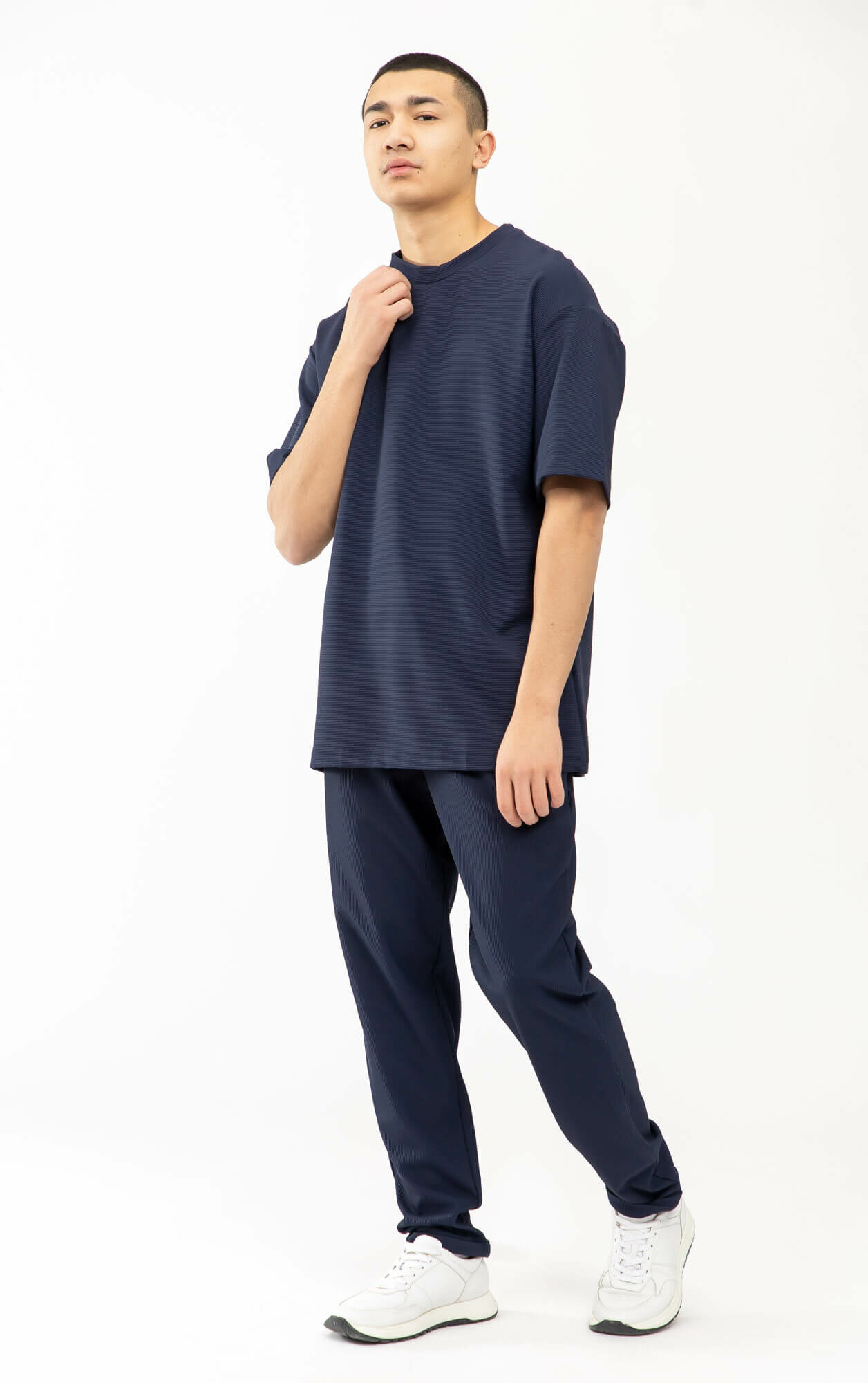 Футболка спортивная TERRA PRO, размер L, navy — фото 1