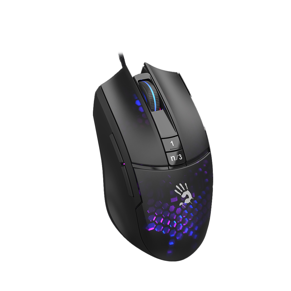 Мышь проводная A4Tech Bloody L65 Max HONEYCOMB — фото 1