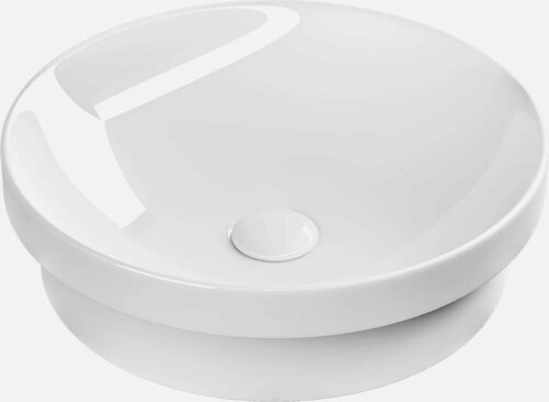 Изображение товара Раковина для ванной STWORKI 3041-KL 43 см, подвесная, круглая, фаянсовая