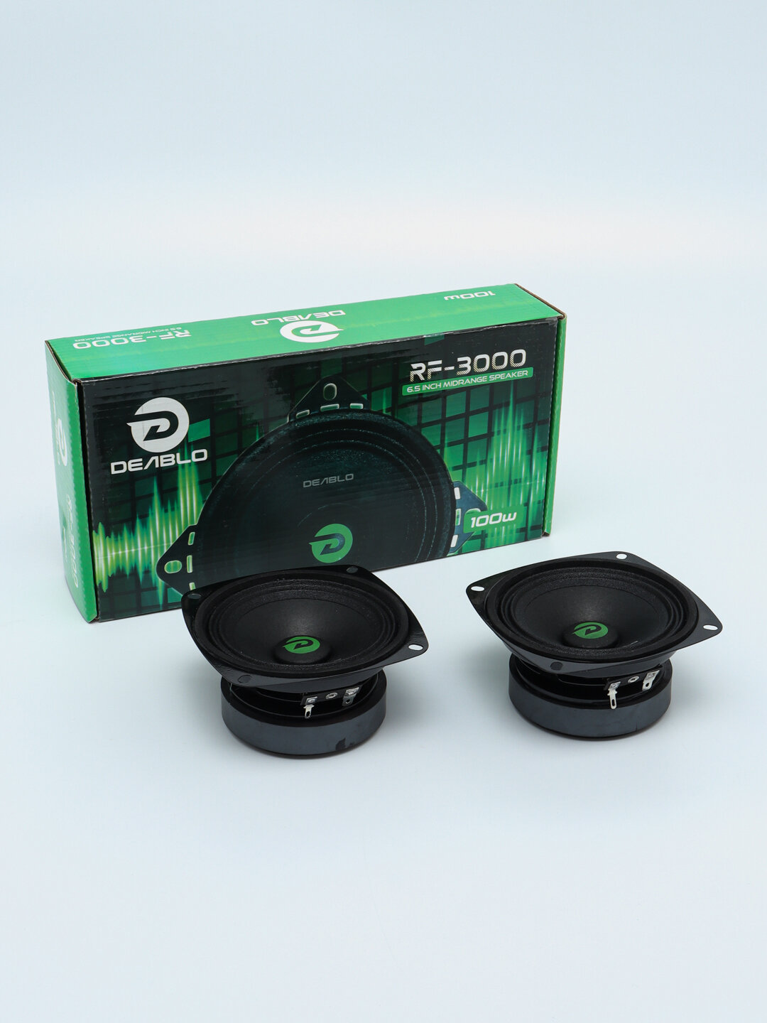 Эстрадные колонки автомобильные DIBALO RF-3000, 150 W, размер 10 см, для Damas/Spark/Matiz/Nexia1/2/Tiko