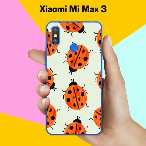 Силиконовый чехол на Xiaomi Mi Max 3 Коровки / для Сяоми Ми Макс 3