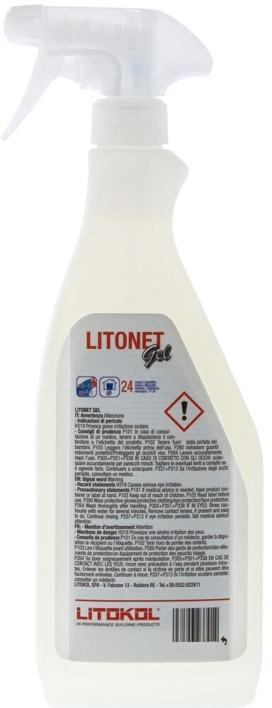 Средство очищающее litonet gel 0,75л Litokol - фото №4