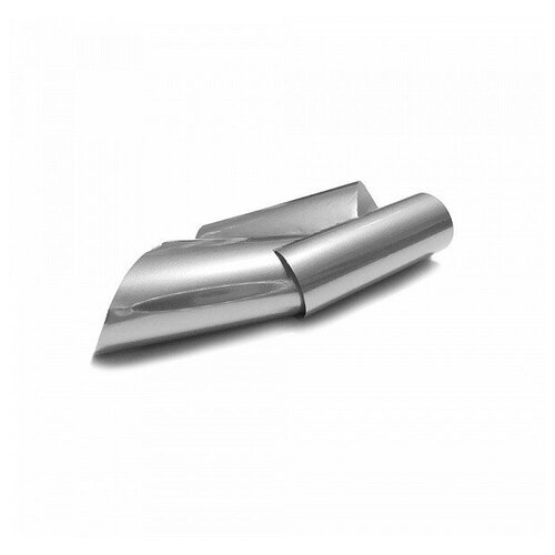 Купить RuNail, Дизайн для ногтей: фольга (цвет: серебро), 4*100 см, Runail Professional