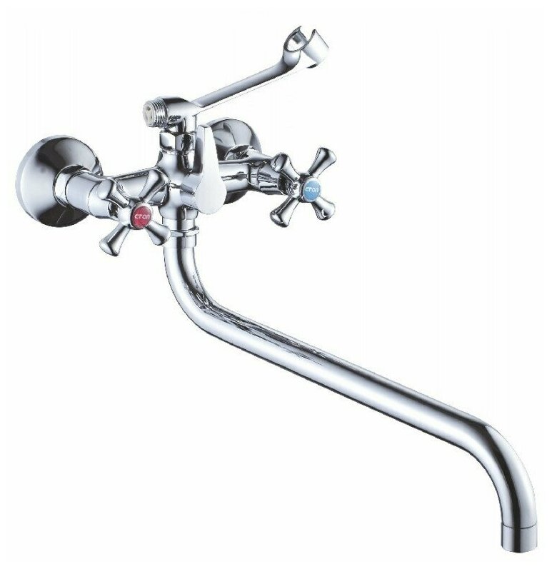 Cмеситель для ванны Cron с длинным изливом CN2642-3