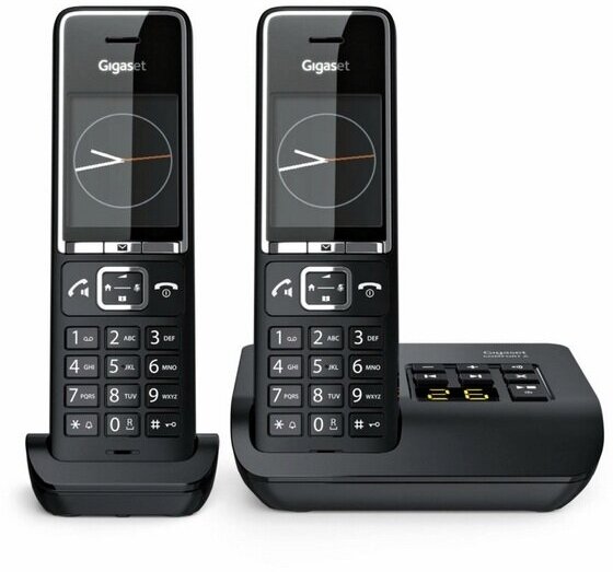 Радиотелефон Gigaset COMFORT 550A DUO чёрный(L36852-H3021-S304)