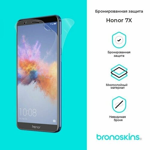 Защитная пленка для Honor 7X (Матовая, Защита задней панели)