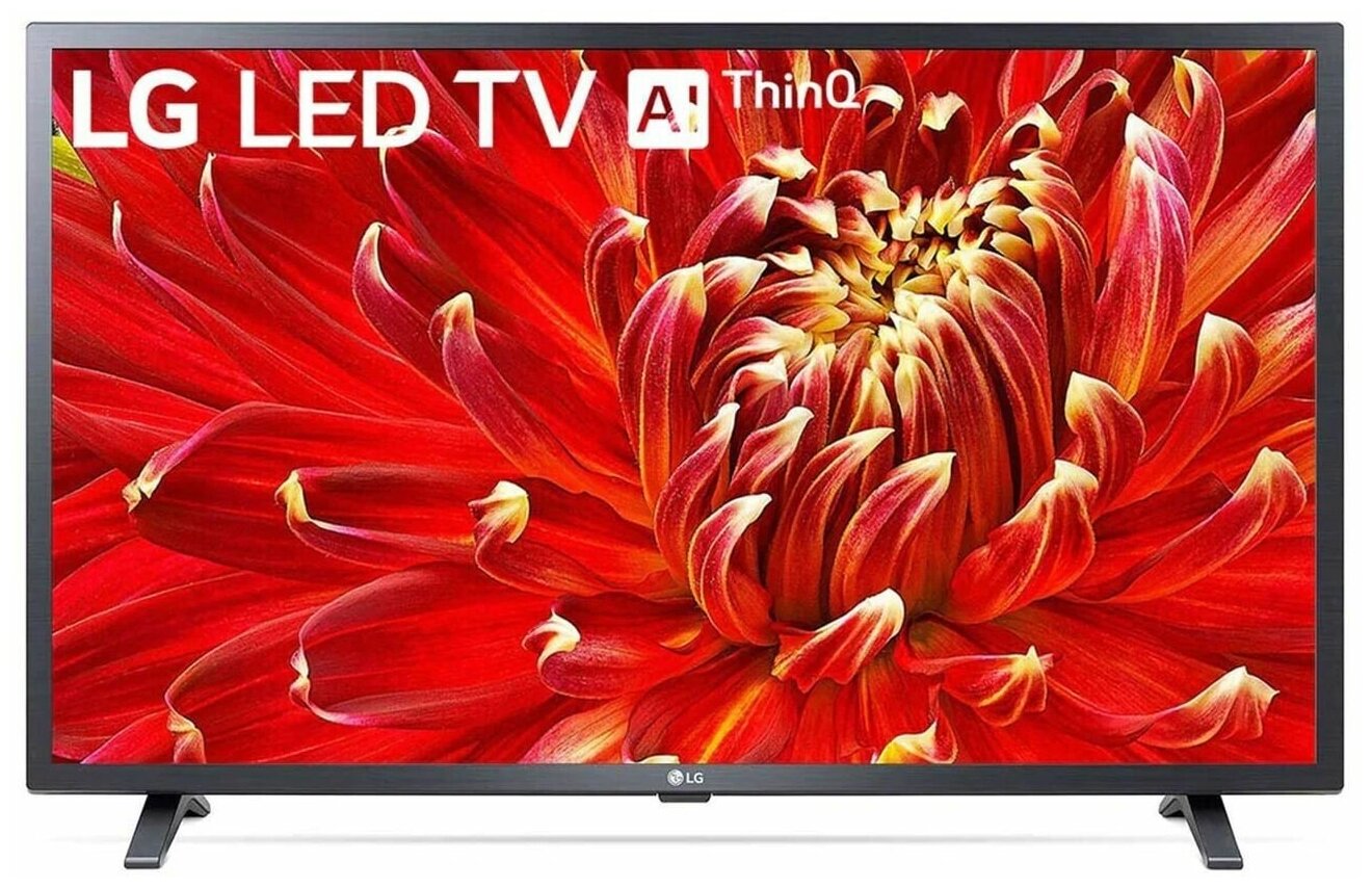 32" Телевизор LG 32LM637BPVA 2021 LED, черный