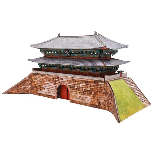 бумажный конструктор умная бумага подземелье большие ворота Сборная модель Умная Бумага Ворота Намдэмун (369) 1:160