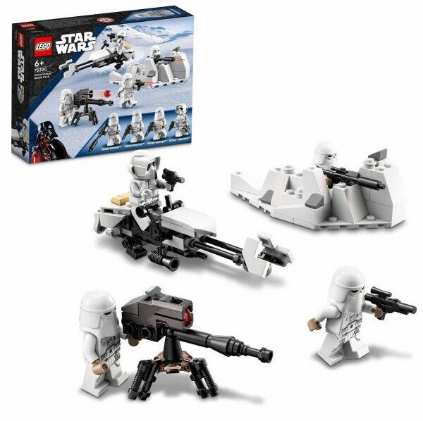 Конструктор Lego Star Wars 75320 "Боевой набор снежных пехотинцев"