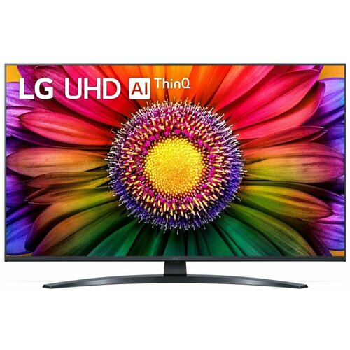 Телевизор LED LG 43UR81009LK черный 6106400₽