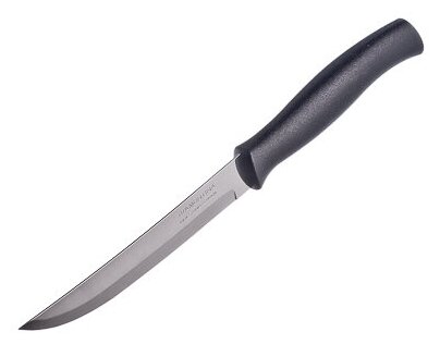 Кухонный нож 12, 7 см Tramontina Athus, черная ручка