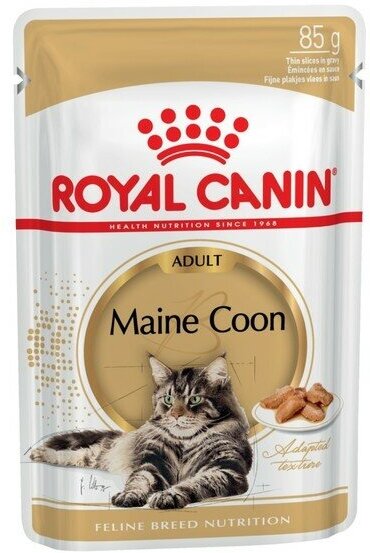 Влажный корм RC Maine Coon соус, 85 г 28 шт