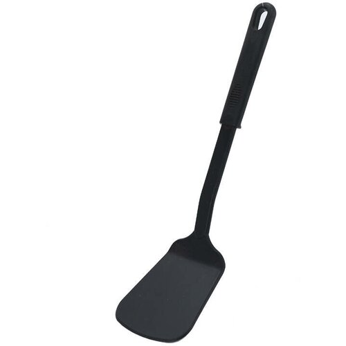 Лопатка кулинарная из нейлона 32 см, цвет черный