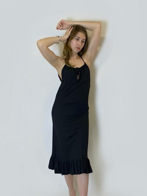 Платье Mariella Burani, размер 42IT, черный