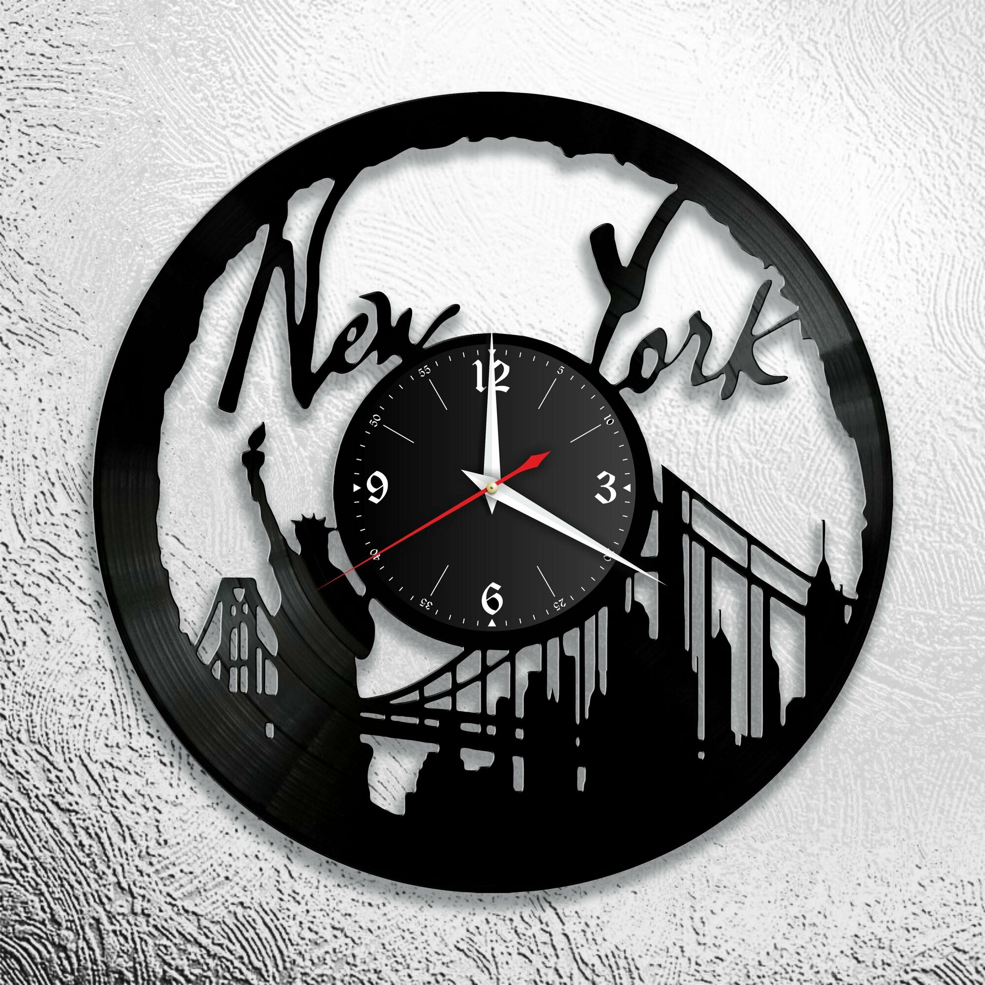Настенные часы Нью-Йорка, New York