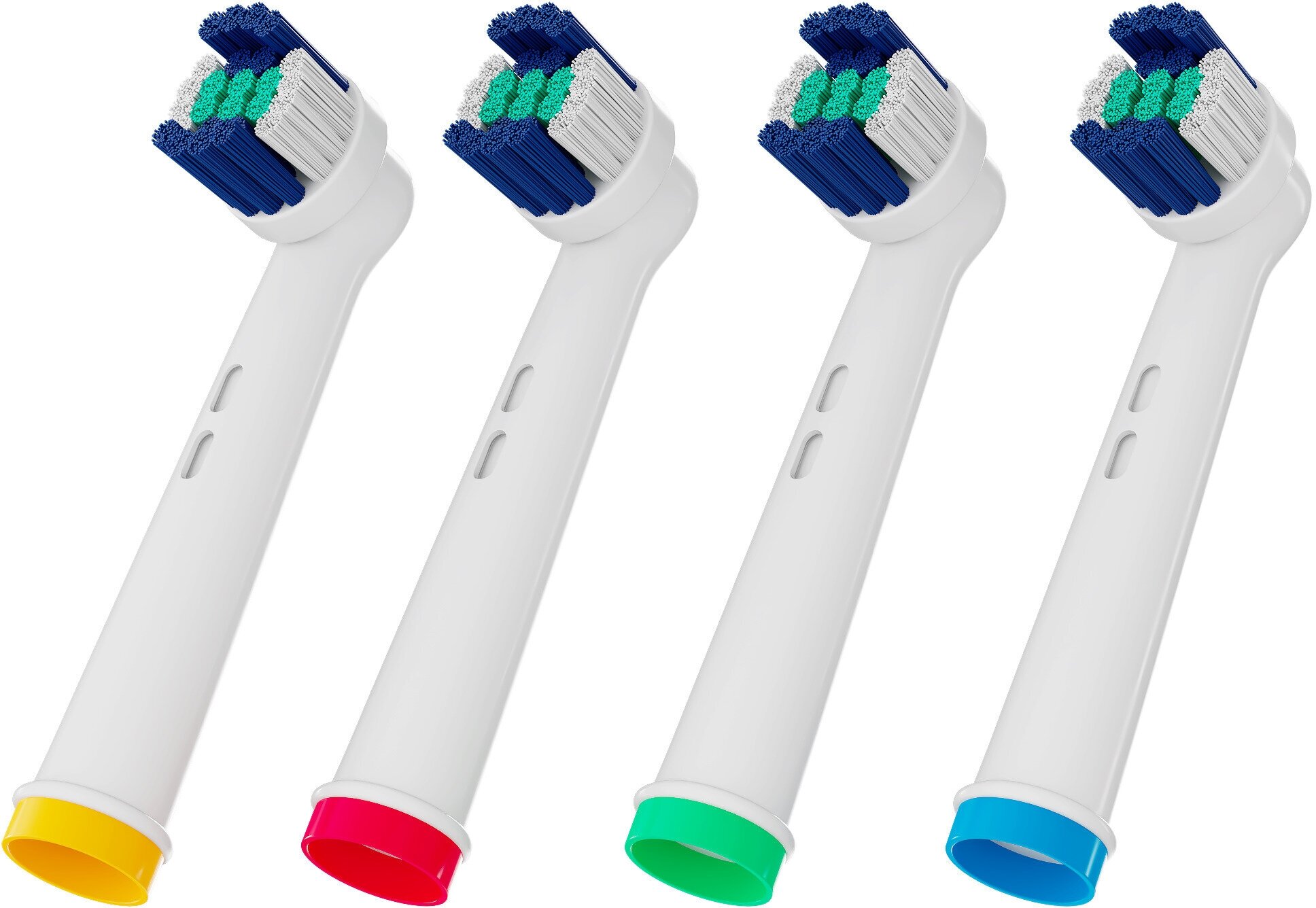 Насадки 5Lights EB20-X для электрической зубной щетки Oral-b, совместимые, средней жесткости (4 штуки) - фотография № 6