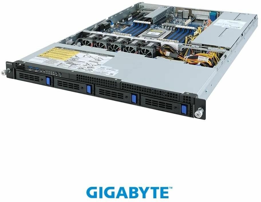 Серверная платформа Gigabyte 1U