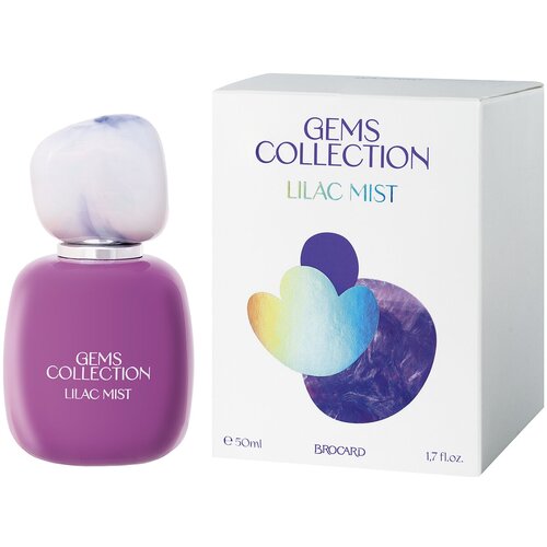 BROCARD Gems Collection. Lilac Mist lady 50 ml edt brocard woman gems collection larimar туалетная вода 50 мл