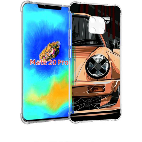 Чехол задняя панель накладка бампер MyPads Порш мужской для Huawei Mate 20 Pro/Mate 20 RS 6.39 чехол mypads порш мужской для huawei mate 10 pro задняя панель накладка бампер