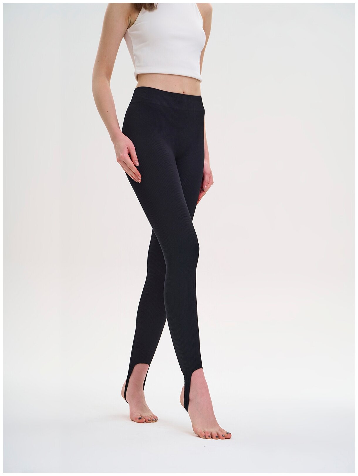 1530 Legging with strips Rib