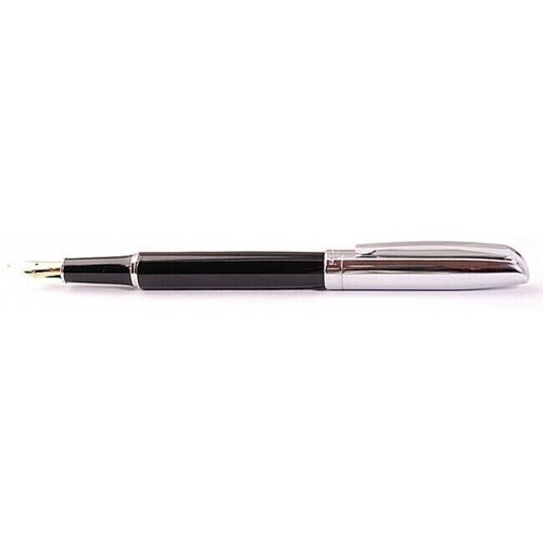 Подарок перьевая ручка FANDINI 302 Black Silver