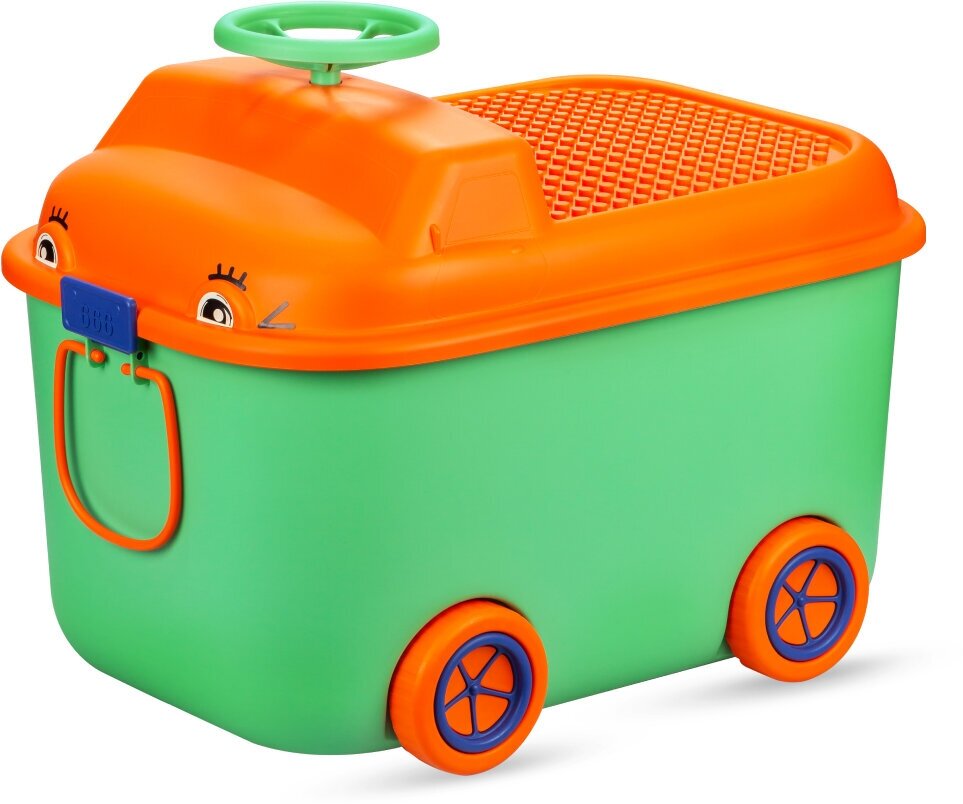 Ящик для хранения игрушек Solmax на колесах