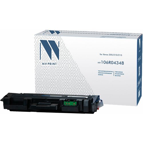 Картридж лазерный NV PRINT (NV-106R04348) для Xerox 205/210/215, ресурс 3000 страниц