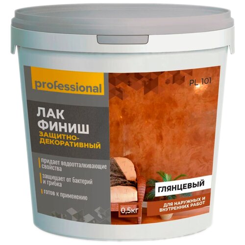 Professional PL101 бесцветный, глянцевая, 0.5 кг