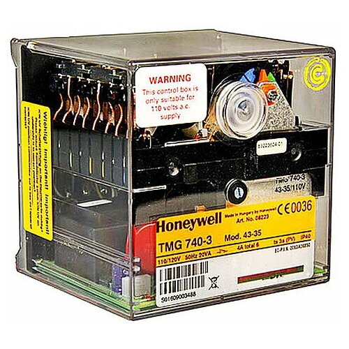 Топочный автомат Satronic/Honeywell TMG 740-3 mod.43-35 08218U блок управления горением satronic honeywell tmg 740 3 mod 43 35 08223