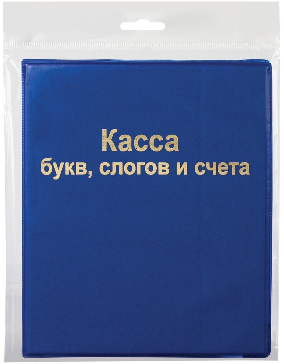 Касса букв, слогов и счета Пифагор А5, ПВХ (129214)