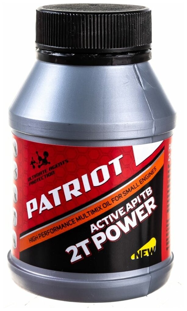 Масло моторное 2Т Patriot Power Active минеральное 100 мл - фотография № 1