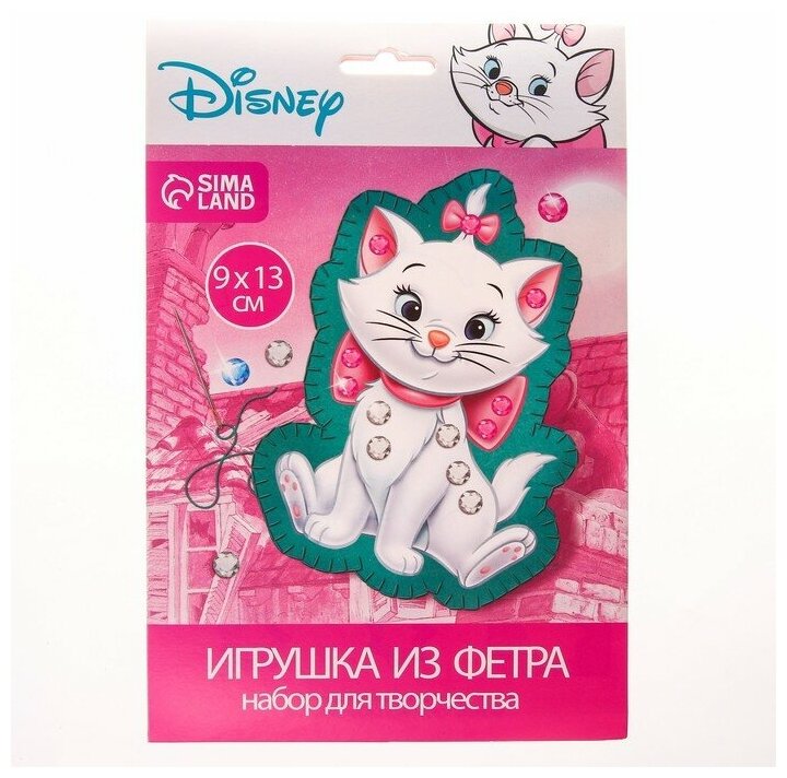 Disney Игрушка из фетра, набор для создания, Кошечка Мари